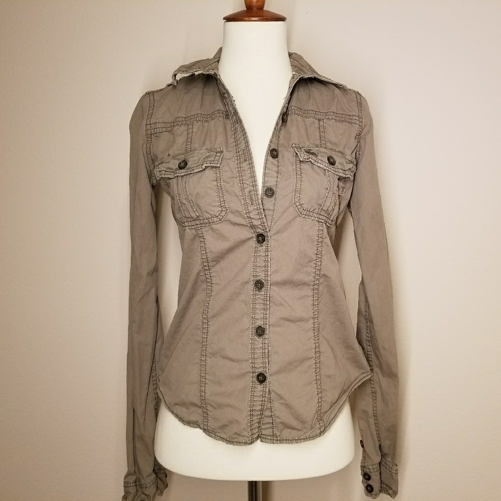 ABERCROMBIE button down shirt
